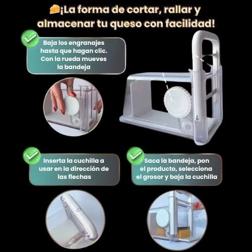 Rebanador de queso, rebanador multiusos - Tajabox™