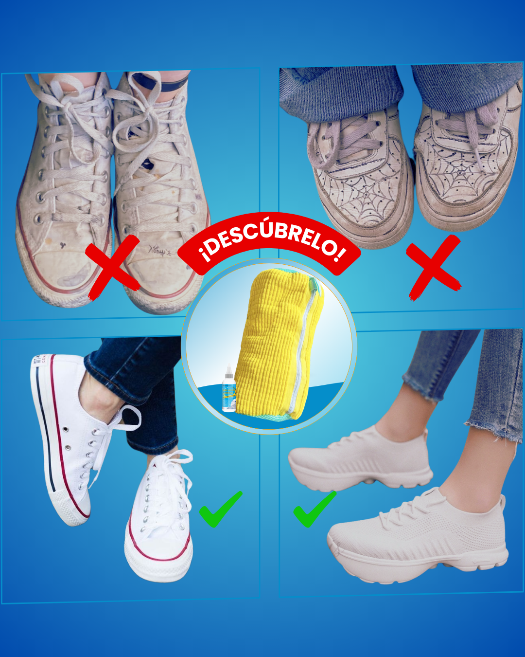 Combo de limpieza de calzado Shoespa™