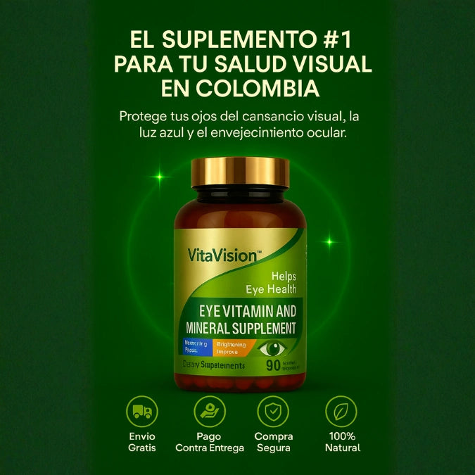 Vitaminas para la salud ocular - VitaVision™