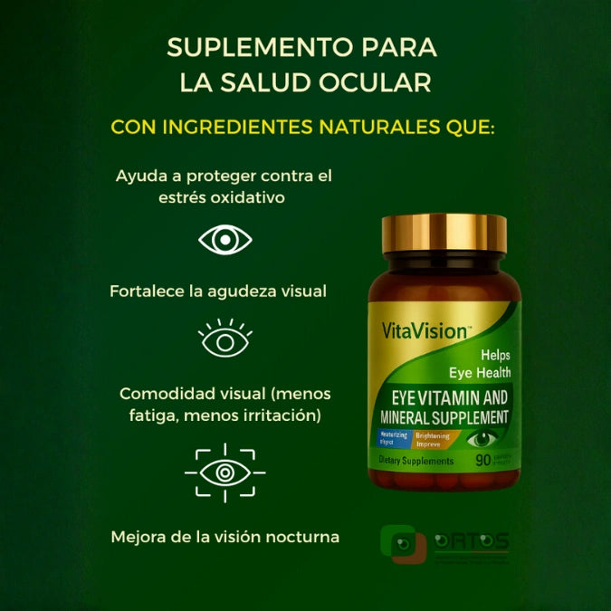 Vitaminas para la salud ocular - VitaVision™