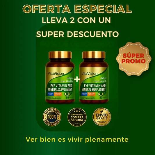Vitaminas para la salud ocular - VitaVision™